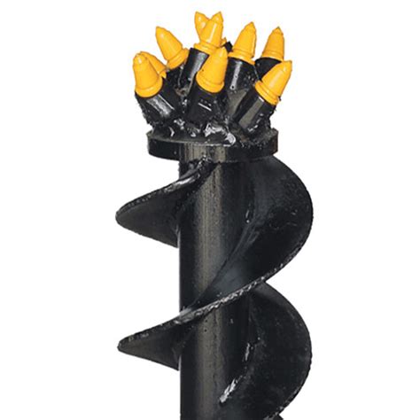 skid steer auger rock bit how precise|skid steer auger bit sizes.